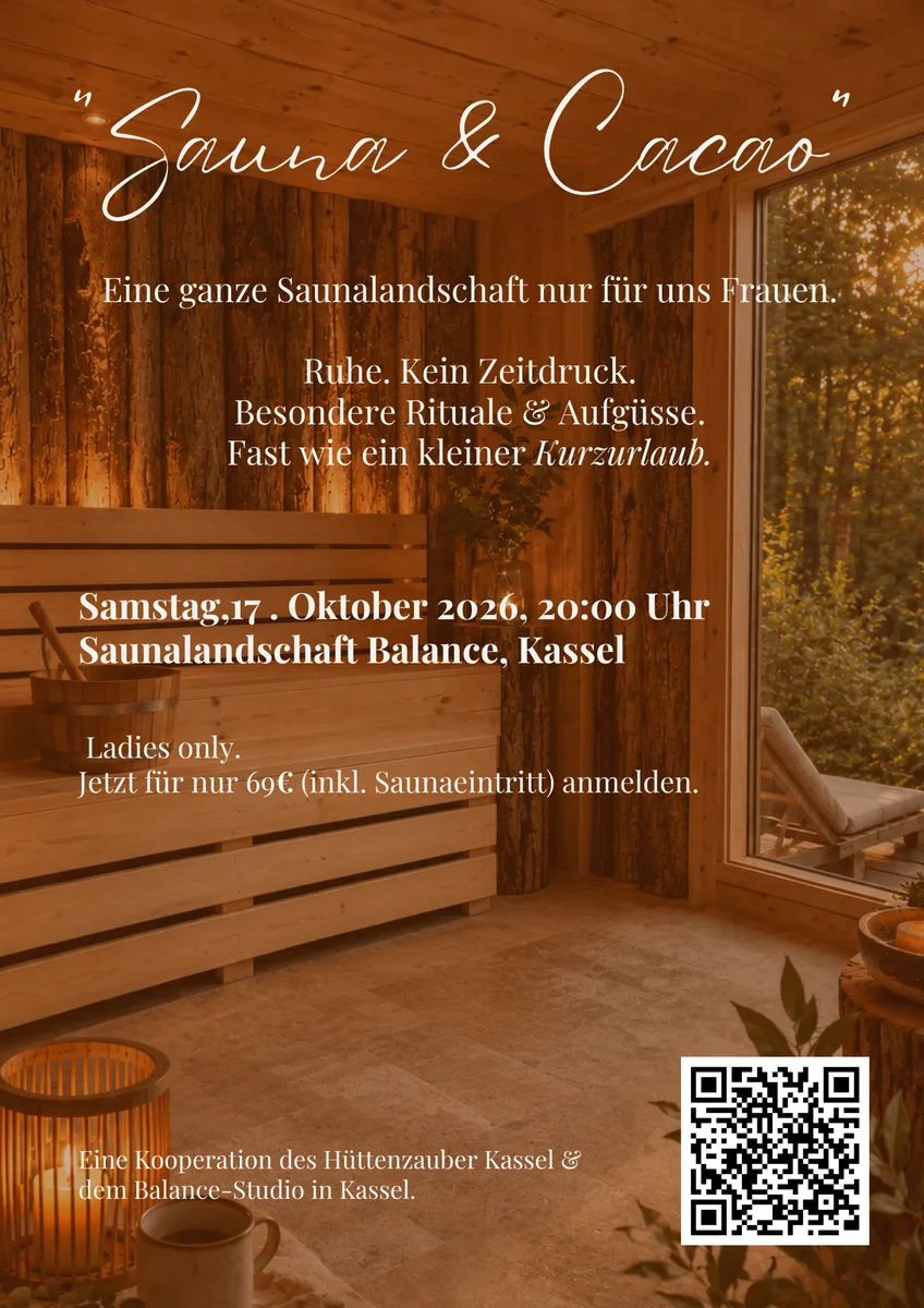 Sauna & Cacao im Balance Kassel